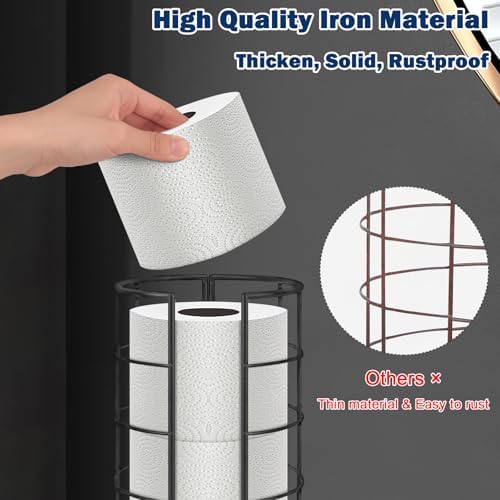 Neat Rust-Proof Toilet Paper Organizer Stand