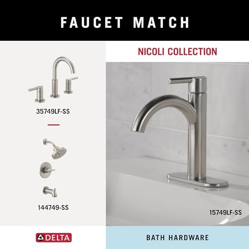 Delta Nicoli Toilet Paper Holder Brushed Nickel