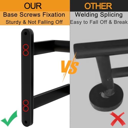uxe Double Towel Bar Space-Saving Bathroom Organizer for Clean Vibes