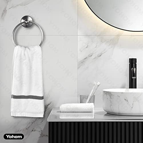 YOHOM Suction Cup TowelRing - Durable Efficient Bathroom Organizer