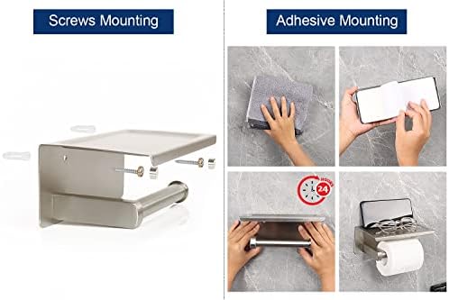 NearMoon Stainless Steel Toilet Paper Holder
