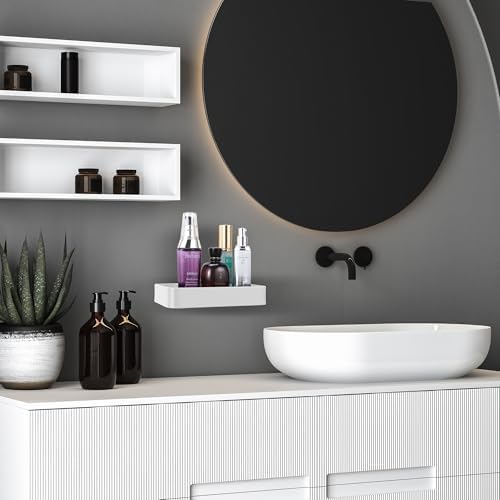 Z Metnal Small Glass Wall Shelf