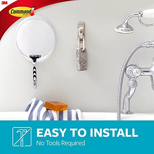 Command Fog Resistant Mirror with 2 Water Resistant Strips