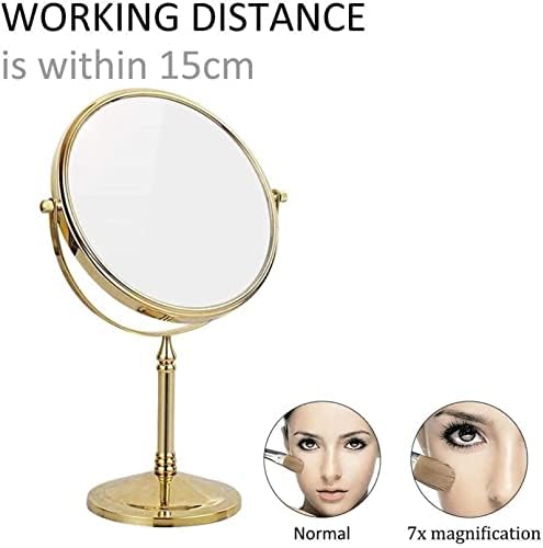 8-Inch Standing Makeup Mirror- Perfect for Achieving Flawless Makeup
