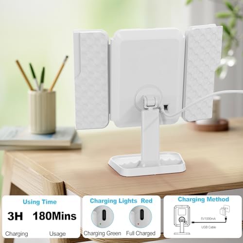 Glowing Makeup Mirror with Lights - sta