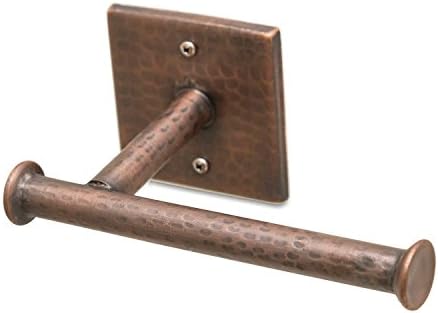 Monarch Abode 17088 Antique Copper Toilet Paper Holder Rust-Resistant Easy to Install