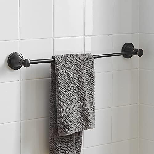BESy Adjustable Bronze 16-29 Bath Towel Bar Wall-Mounted Holder