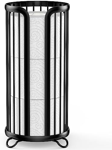 Toilet Paper Holder Stand Heavy-Duty Modern Style