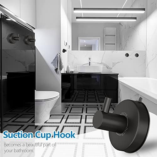 4 Essential Suction Cup Towel Hooks for Bathroom More