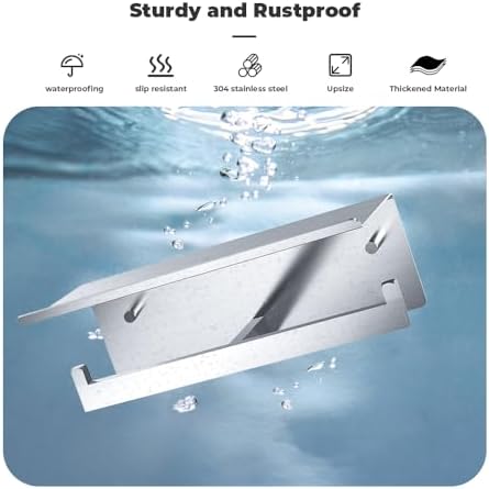 Double Toiletries Holder with Shelf