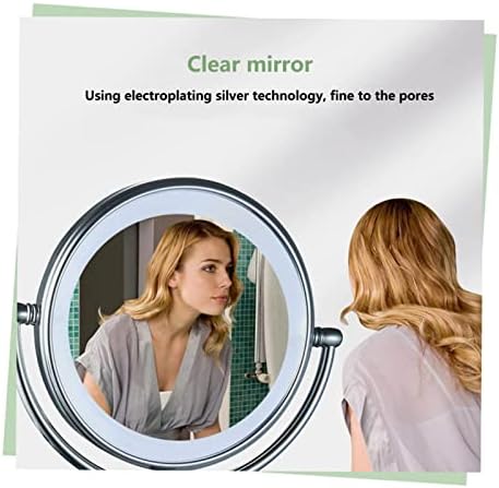 Lighted Gold Vanity Mirror