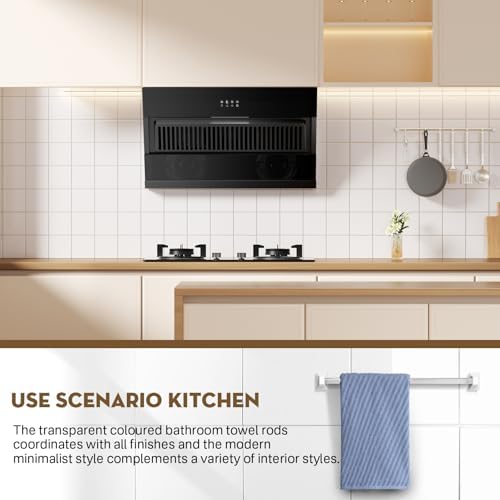 IWIWE 24-Inch Minimalist Plastic Towel Bar