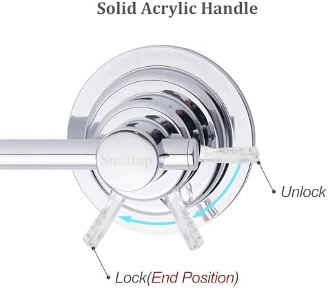 Sneatup Cl_operator Suction Cup Towel Bar Extendable 17-29