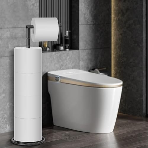 Rust-Proof Space-Saving Toilet Paper Holder