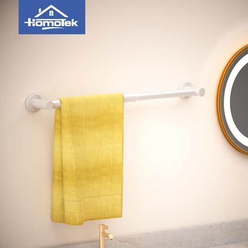 HOMOTEK Adjustable Towel Bar for Bathroom and Kitchen