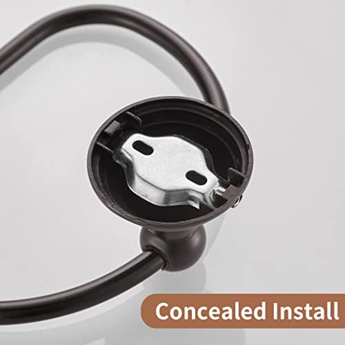 Wolibeer Rust-Proof Oil-Rubbed Bronze Towel Holder Durable Easy to Install