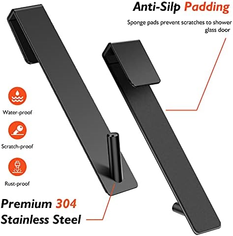 Sturdy Shower Door Hook Over Frameless Glass Door