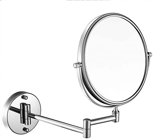 Bathroom Beauty Essentials Deluxe Double-Sided Makeup Mirror