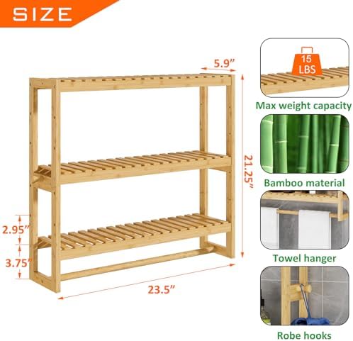 RRX Adjustable Bathroom Storage Organizer