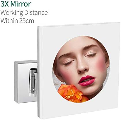 zxzuv compact pocket mirror with LED