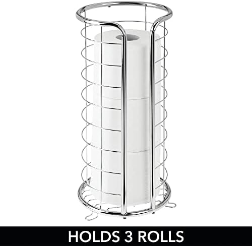 mDesign 3 Roll Jumbo Toilet Paper Organizer