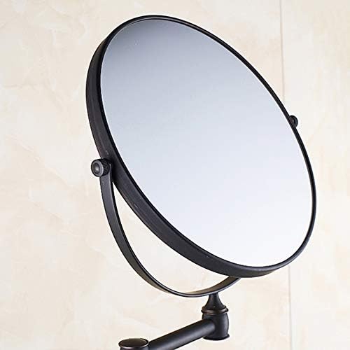 GLYYR 8 Inch 3X Magnification Double-Sided Wall Mount Makeup Mirror