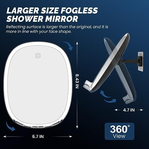 Fog-free Showers Never Fog Again