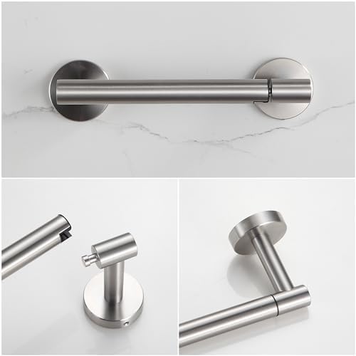 BVL Toilet Paper Holder Brushed Nickel
