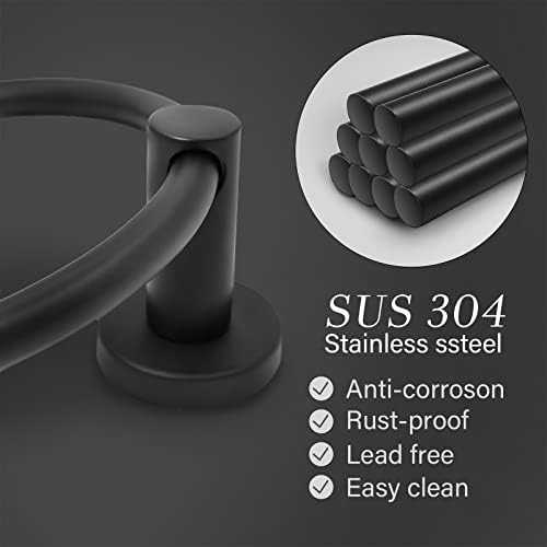 Sturdy Wall-Mounted Towel Holder