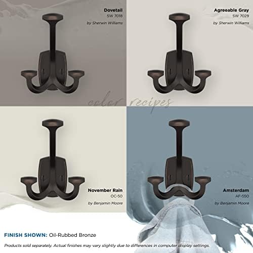 Vicinity Wall Hook Set - Oil Rubbed Bronze Perfect for Coats Bags