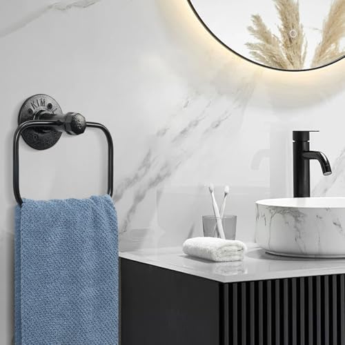 4-Piece Towel Ring Kit for Bathroom