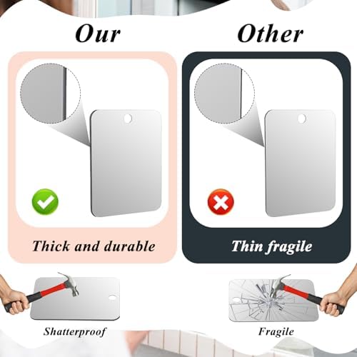 InnoHHustle Folding Mirror Portable Travel Bathroom Size