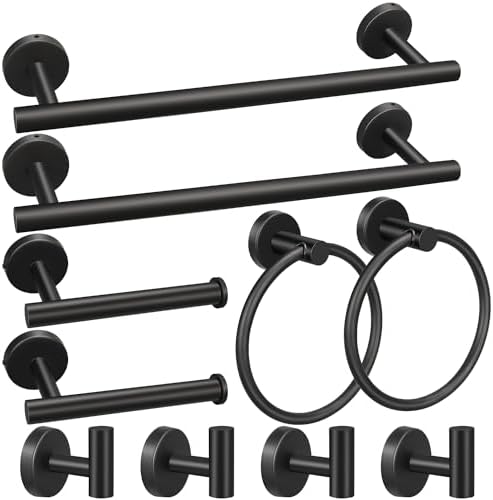 RUBYQ10pcs Bathroom Hardware Set for Home Use