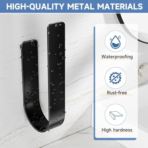 Space-Saving Toilet Paper Holder Circular Design