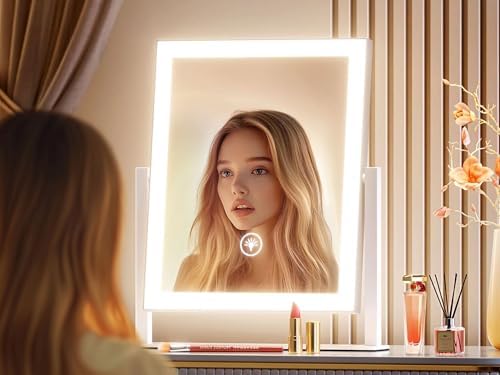 Versatile Lighted Makeup Mirror for Professionals