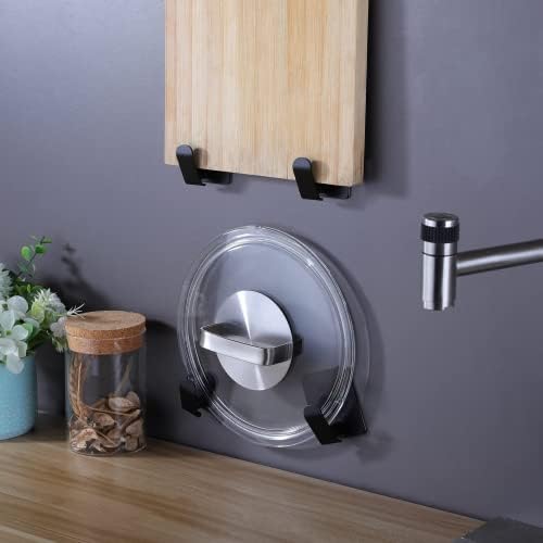 Sturdy Black Towel Robe Hooks Set