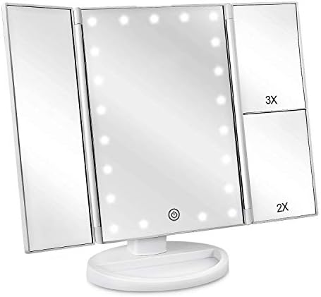 Deweisn Lighted Vanity Mirror with 21 LED Lights