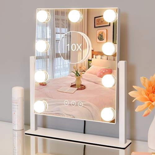 Elegant Lighted Vanity Mirror