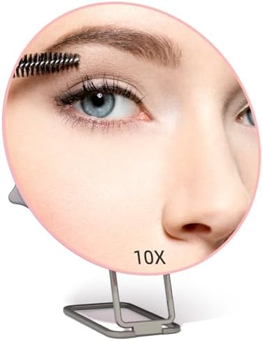 10x Magnifying Makeup Mirror wSuction Cups