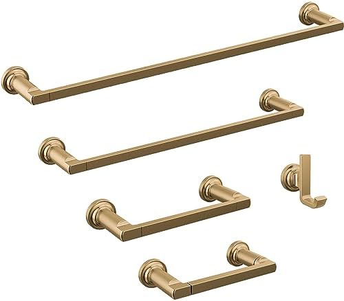 Delta Tetra Pivot Arm Toilet Paper Holder Champagne Bronze