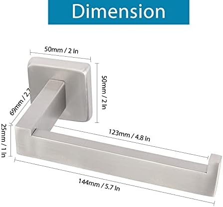 NearMoon Rust-Free Stainless Steel Toilet Paper Holder
