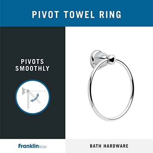 Franklin Brass Polished Chrome Towel Holder 1-Pack