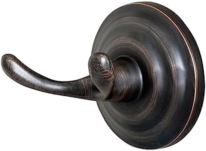 Stylish Zinc Alloy bathroom Robe Hook Oil Rubbed Bronze with 1-Year Warranty