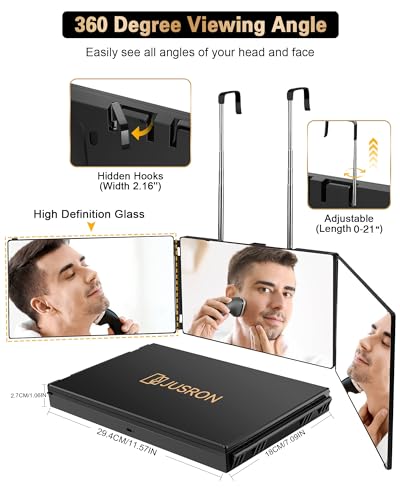 360 Self Hair Cutting Mirror