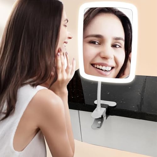Instant Look-Ins 3-in-1 Lighted Makeup Mirror with Rechargeable Battery