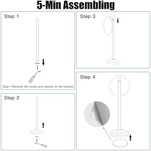 17-Inch Space-Saving Towel Holder