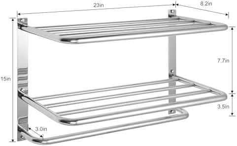 Essential bath towel rack for home or gym