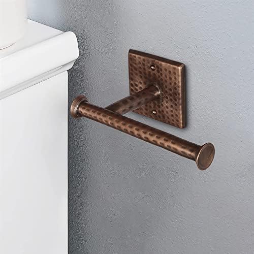 Monarch Abode 17088 Antique Copper Toilet Paper Holder Rust-Resistant Easy to Install