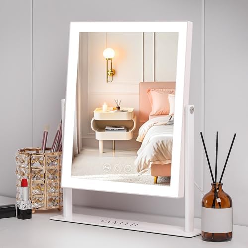 VANITII GLOBAL Smart LED Vanity Mirror for DesktopDorm