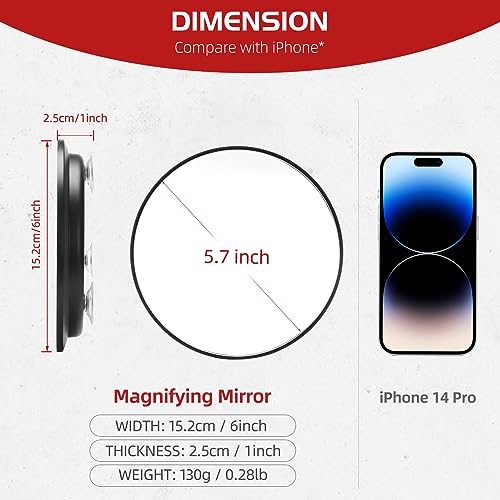 30X Magnifying Mirror for Makeup Shaving